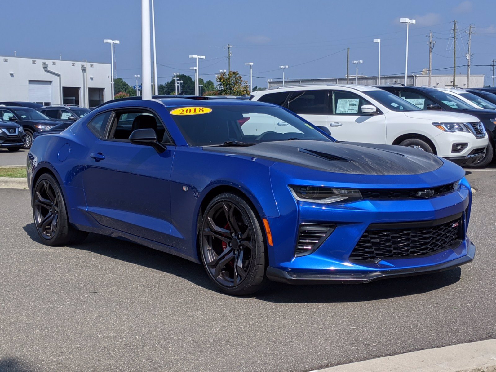 Pre-owned 2018 Chevrolet Camaro 1ss Rwd 2dr Car